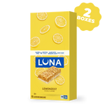 LUNA Bar LemonZest Flavor Gluten Free Snack Bars, 30 Bars