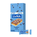 LUNA Bar Blueberry Bliss Flavor Gluten Free Snack Bars, Non-GMO Protein Bars