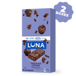 LUNA Bar Chocolate Cupcake Flavor Gluten Free Snack Bars, 30 Bars